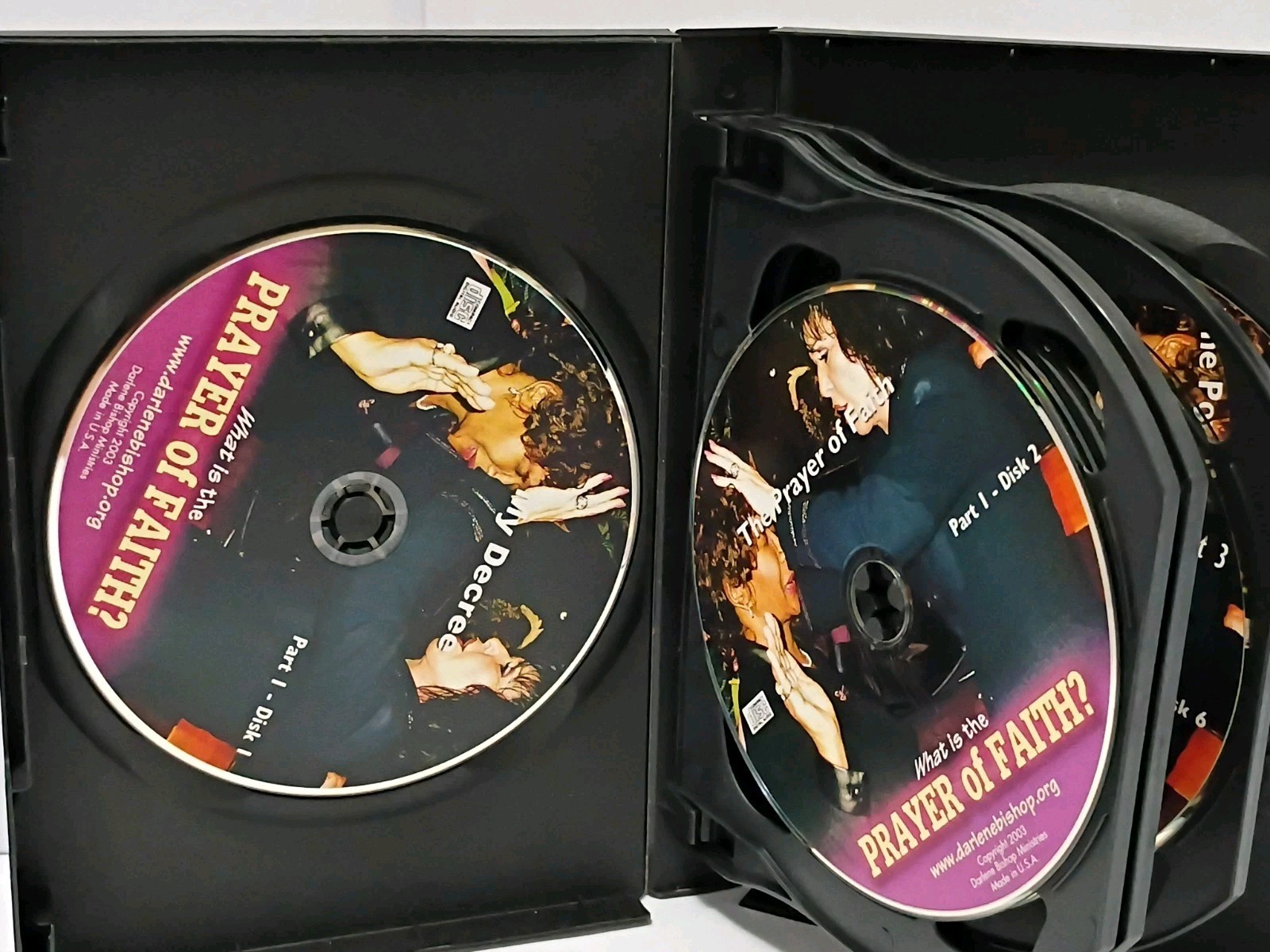 What Is The Prayer Of Faith? Darlene Bishop Ministries Part 1 (CD, 2006, 8-Disc)
