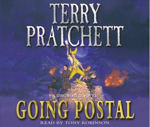 Going Postal by Terry Pratchett CD-Audio Book The Fast Free Shipping