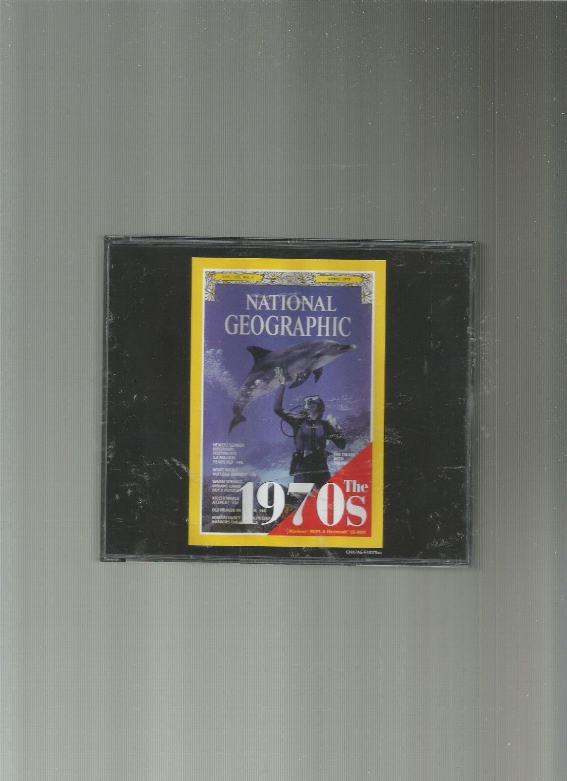 The National Geographic Magazine 1970’s CD-ROM (Win/ Mac), AUD