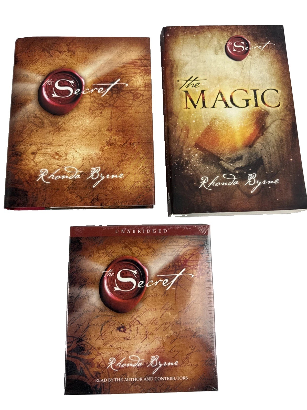 The Secret Rhonda Byrne Unabridged Sealed Audiobook CD Book The Magic Lot