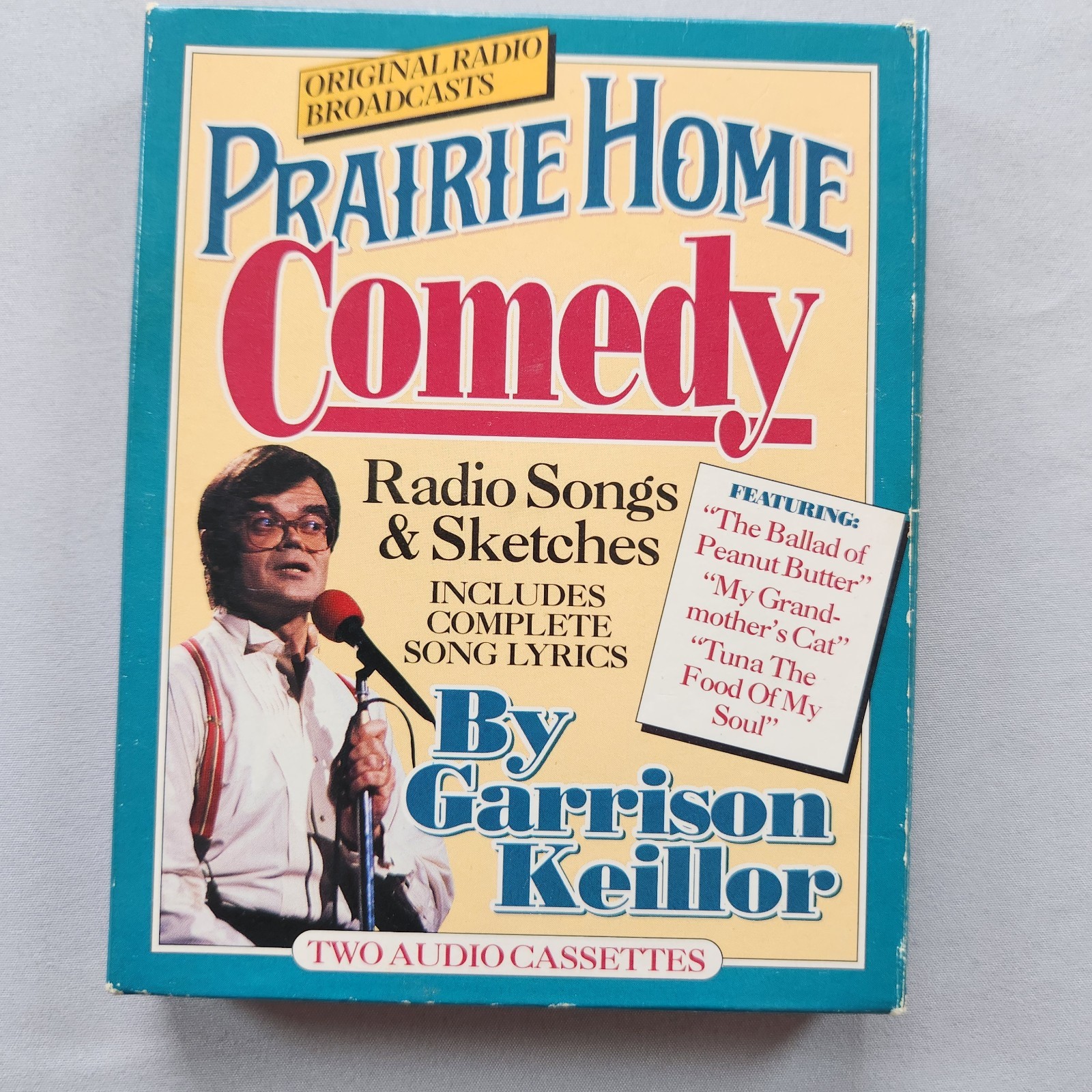 Lake Wobegon Prairie home Comedy Stories Garrison Keillor Audio Cassettes Bundle