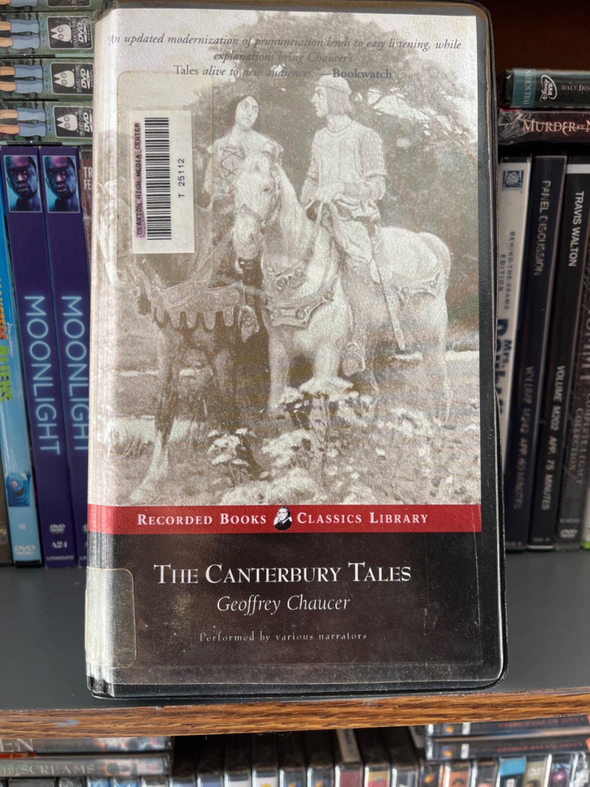 The Canterbury Tales by Chaucer (9 Cassettes) Recorded Books Classic Library