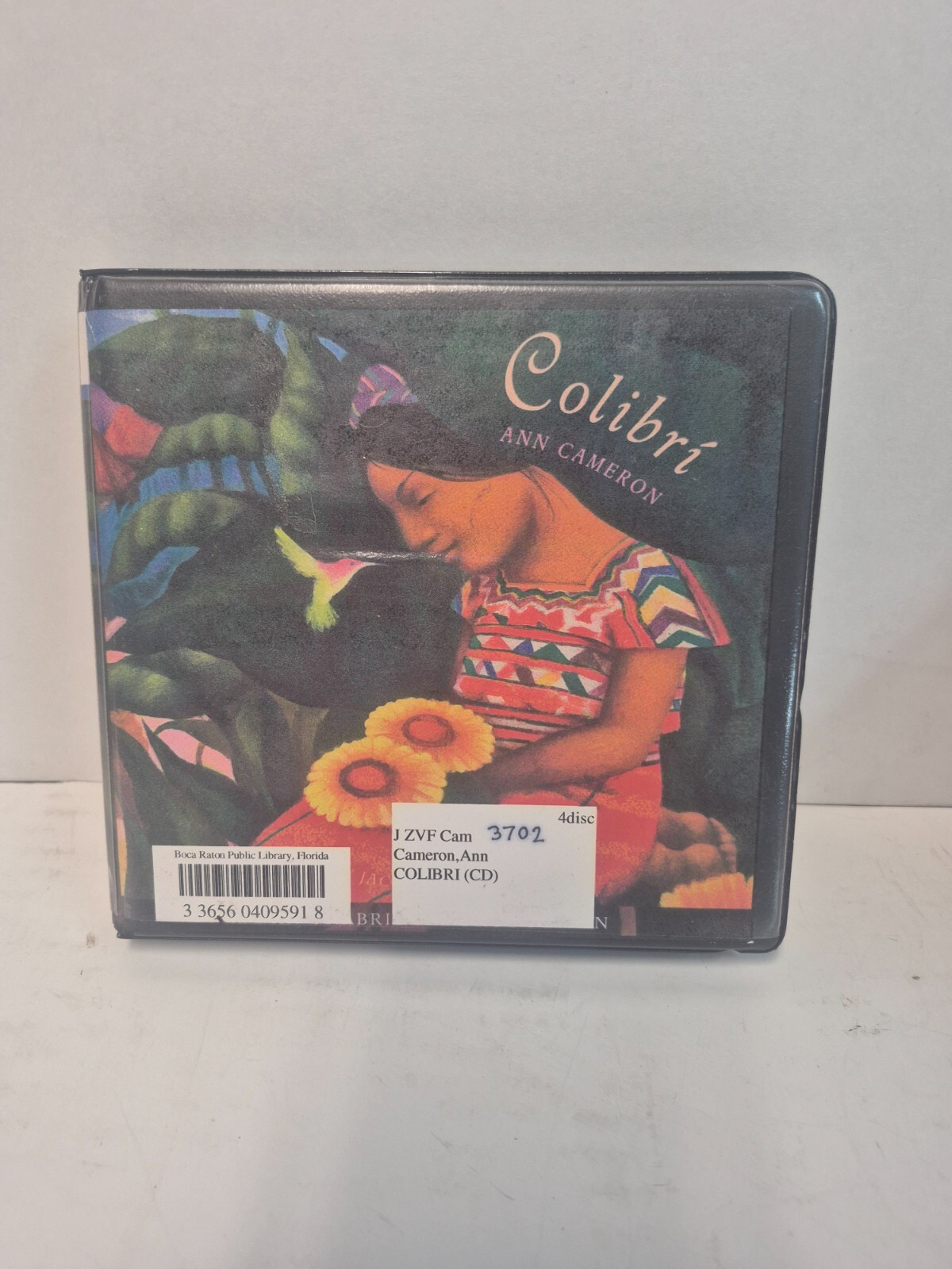 Colibri — Audio CD By Ann Cameron — Audiobook 4 CD Set