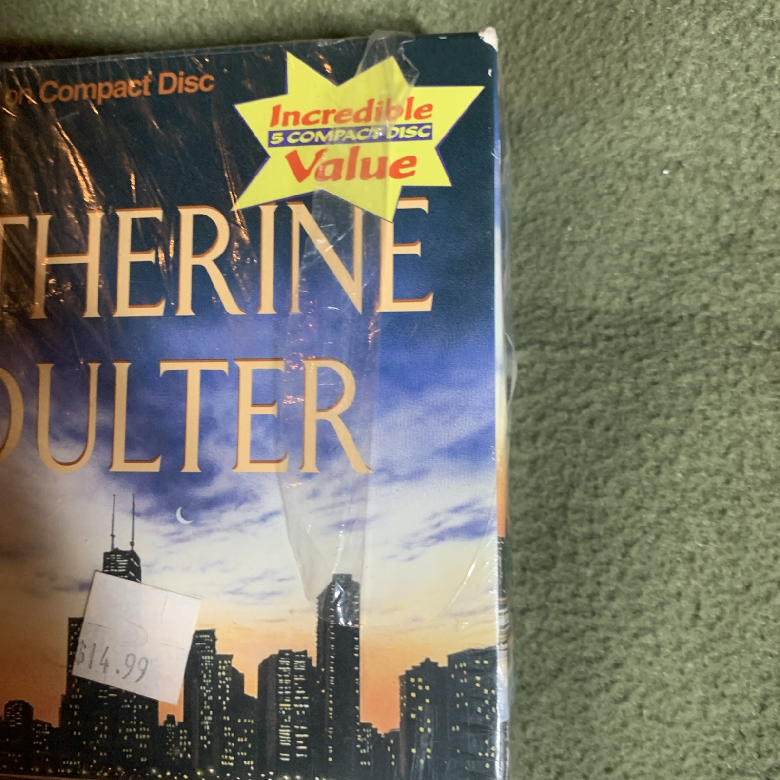 Brilliance Audio On Compact Disc. The Target By Catherine Coulter. New.