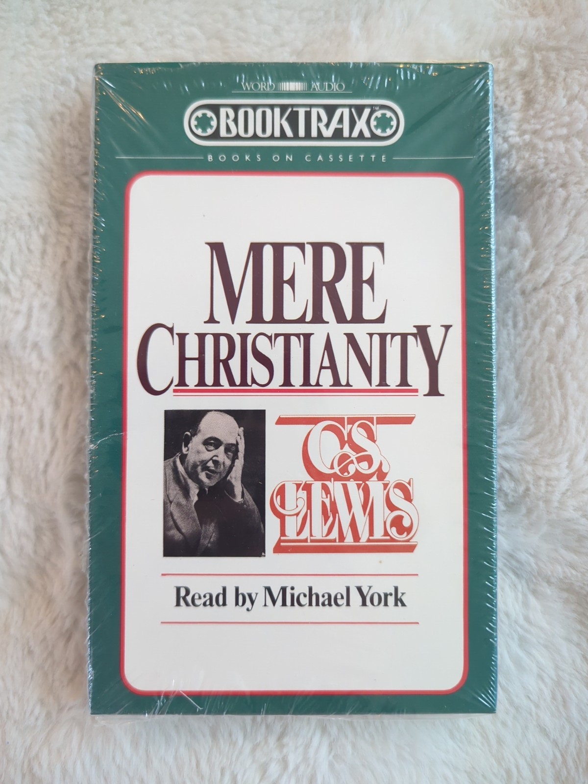 MERE CHRISTIANITY By C. S. Lewis And Michael York Book Trax Audio Book Cassettes