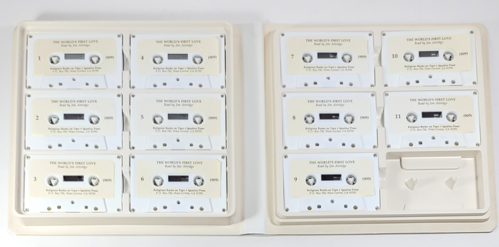 The World’s First Love by Fulton J. Sheen 11 Cassette Tape Set