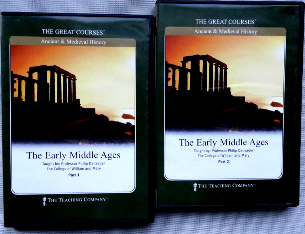The Early Middle Ages The Great Courses; 12 CDs