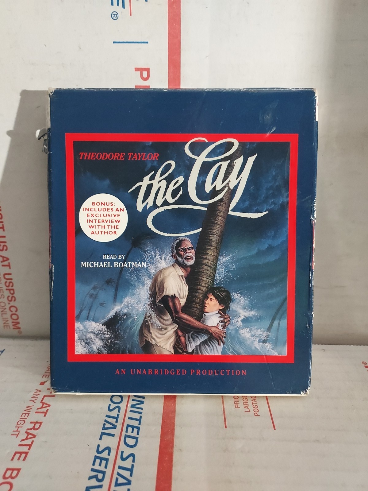 The Cay — Theodore Taylor (2005, Compact Disc, Unabridged Audiobook, CD) — #162g