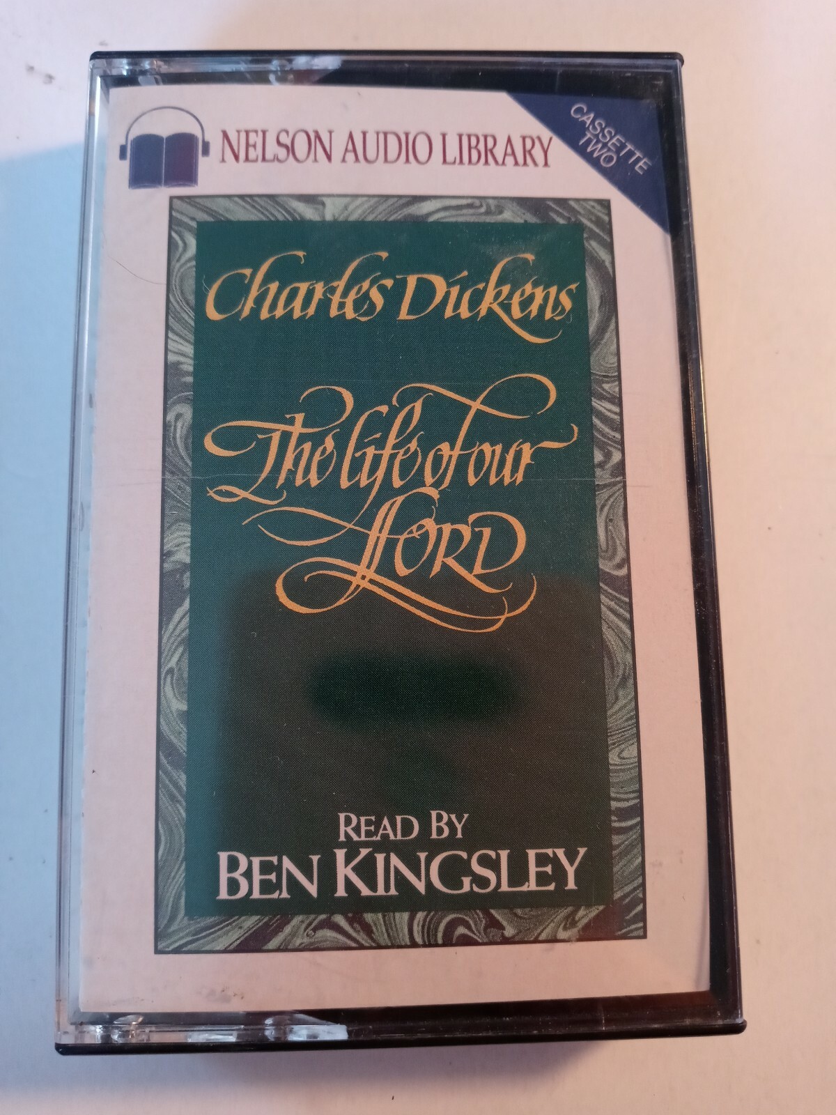 Charles Dickens The Life Of Our Lord Read By Ben Kingsley Cassette Two 1991