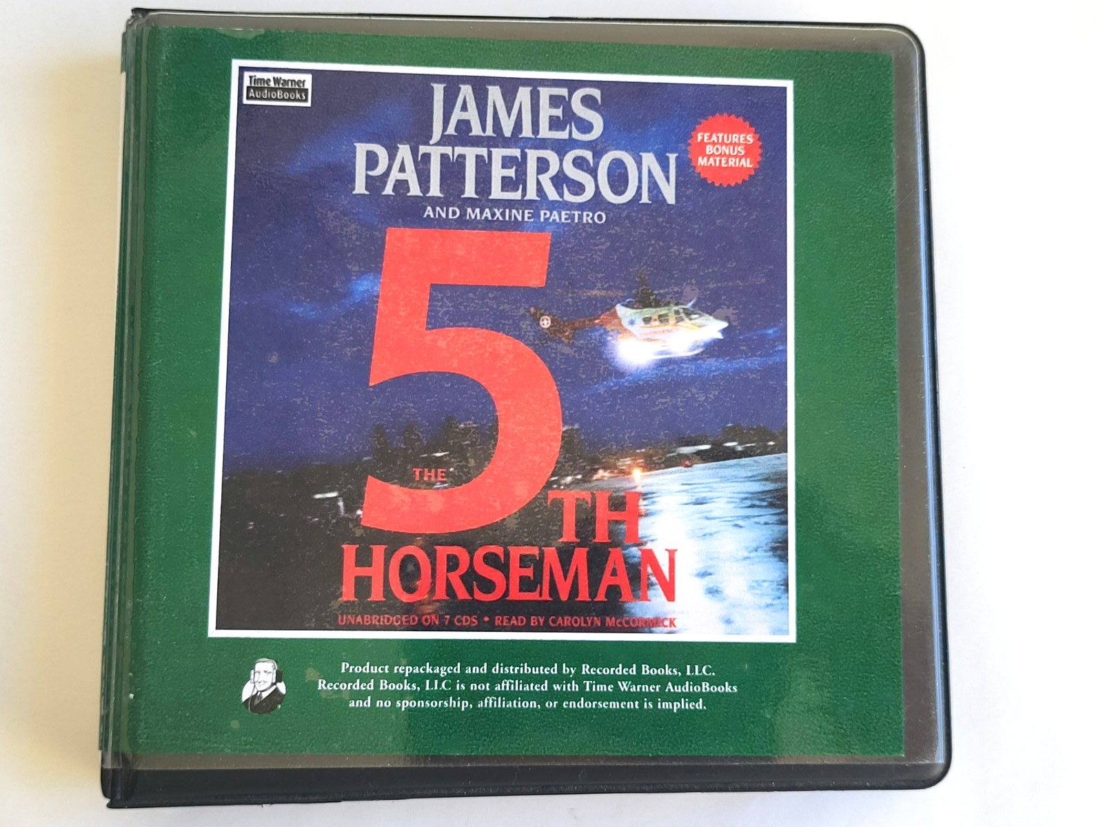 The 5th Horseman James Patterson & Maxine Paetro – Unabridged 7 CD Audiobook