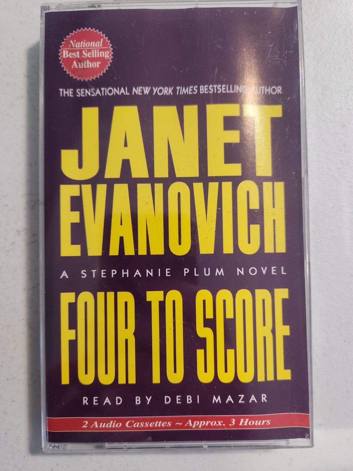 Four To Score by Janet Evanovich (Audio Cassette, 1999)