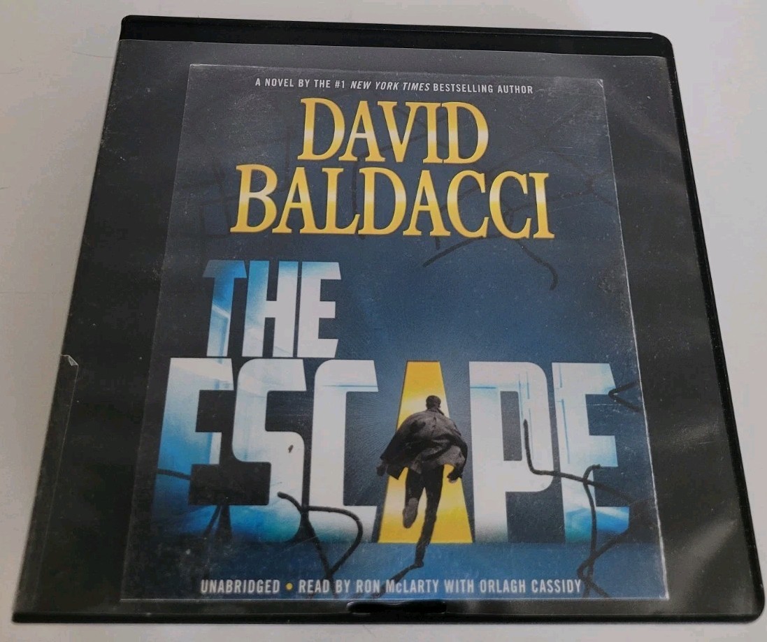 The Escape David Baldacci Audiobook 13 CDs 15 hours Unabridged Military Thriller