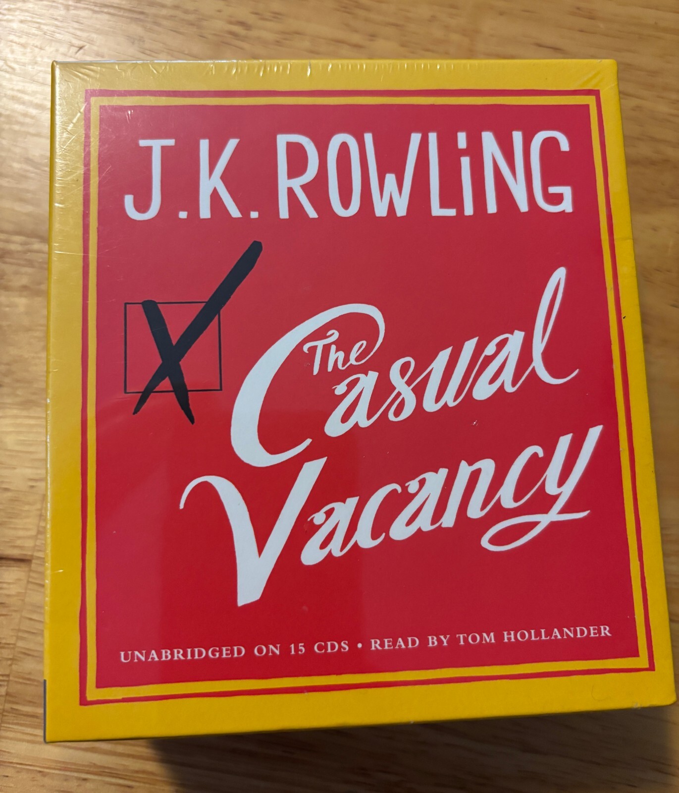 The Casual Vacancy — Audiobook CD — NEW — Unabridged — J.K. Rowling