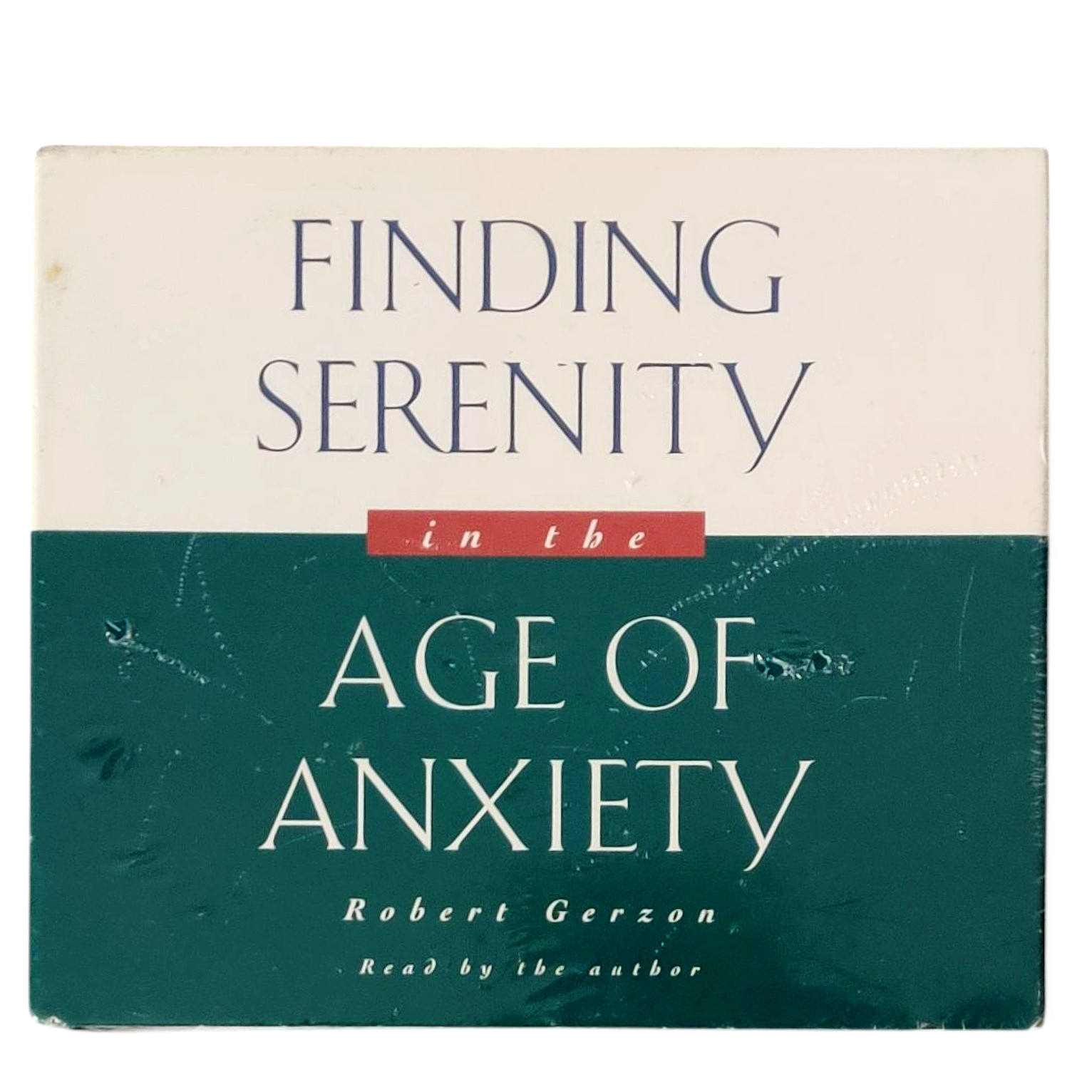 Finding Serenity in the Age of Anxiety CD Audiobook New Sealed
