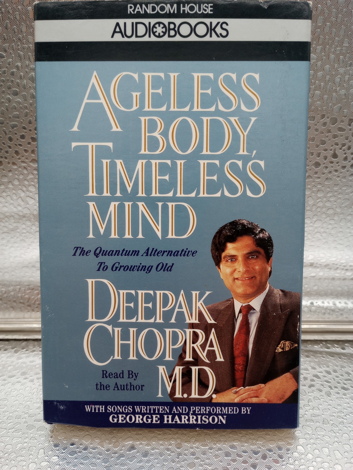 Ageless Body Timeless Mind by Dr. Deepak Chopra Audiobook 2 Cassettes NEW SEALED