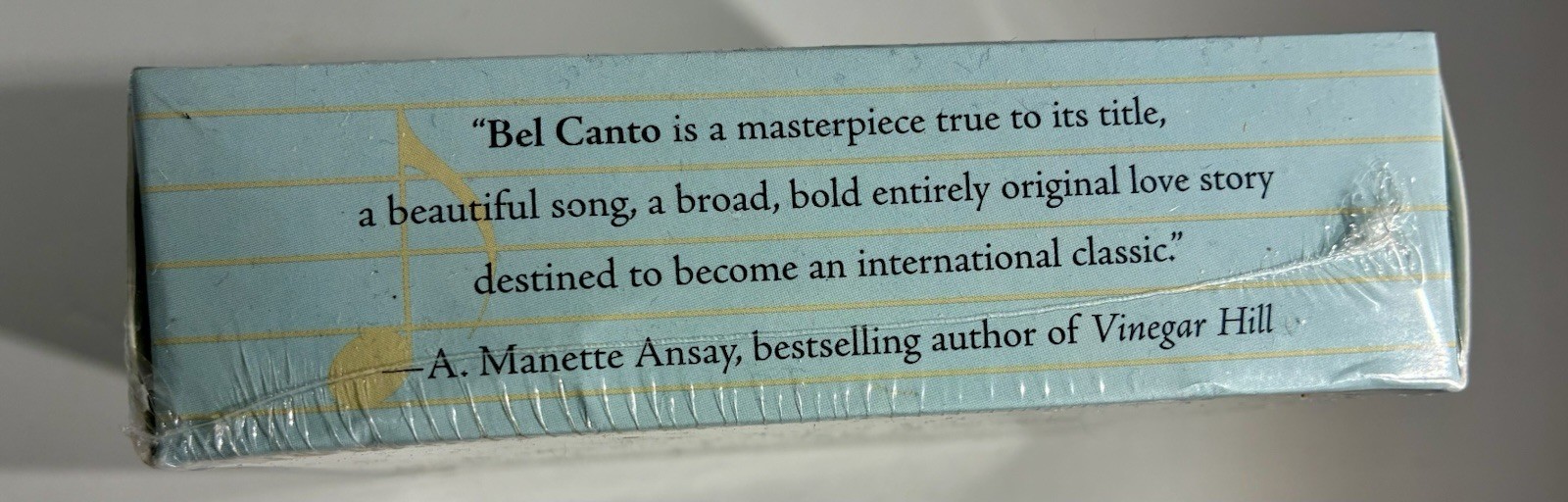 NEW Bel Canto by Ann Patchett (English) Unabridged 9 Compact Disc CD Book 2001