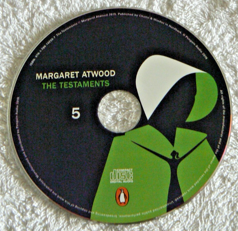 Margaret Atwood The Testaments CD Audiobook. Replacement Unabridged DISC 5 ONLY