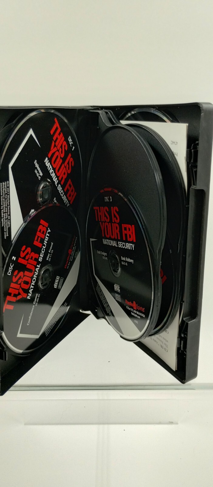 Radio Spirits Suspense Dark Venture 5 Cds 10 Episodes Free Shipping