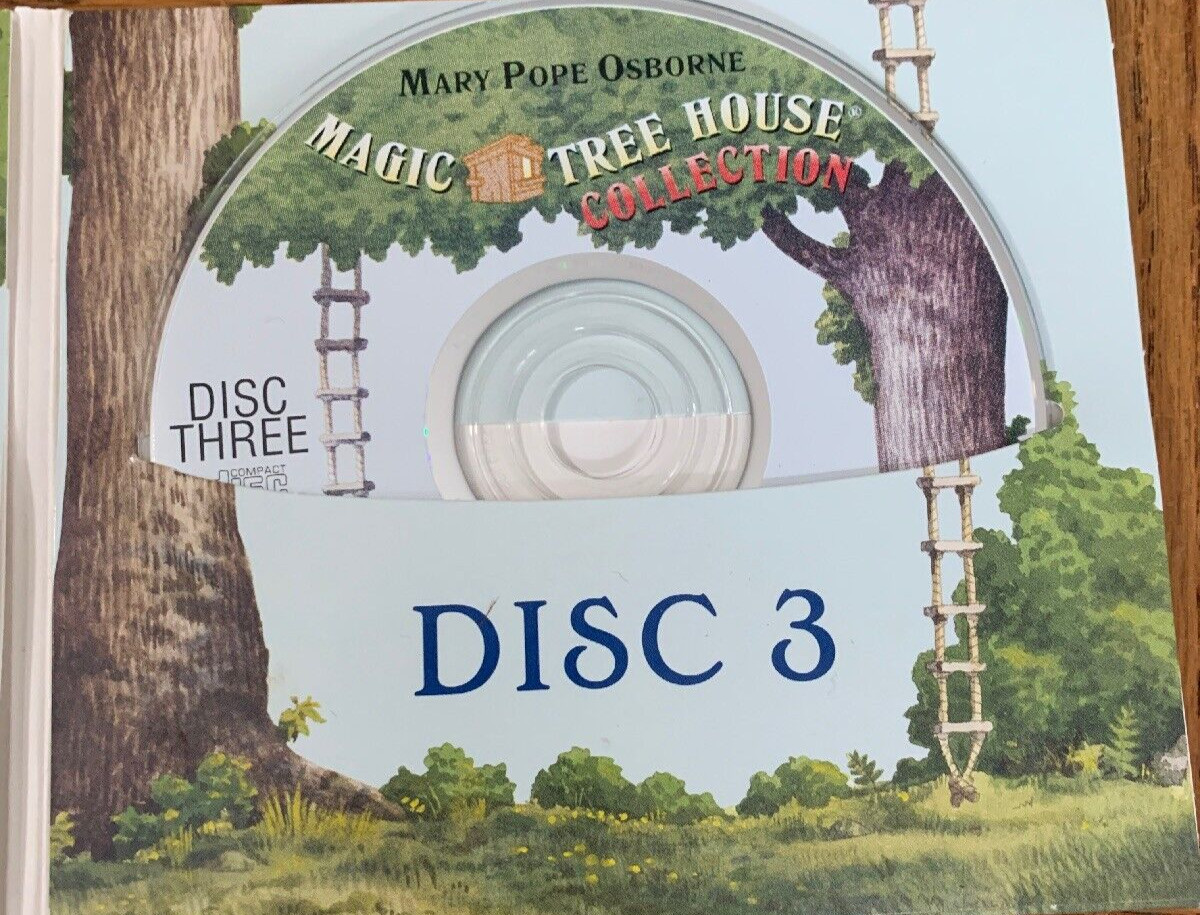 Magic Tree House 5 CD Audio Book-Rare Vintage-SHIPS N 24 HOURS