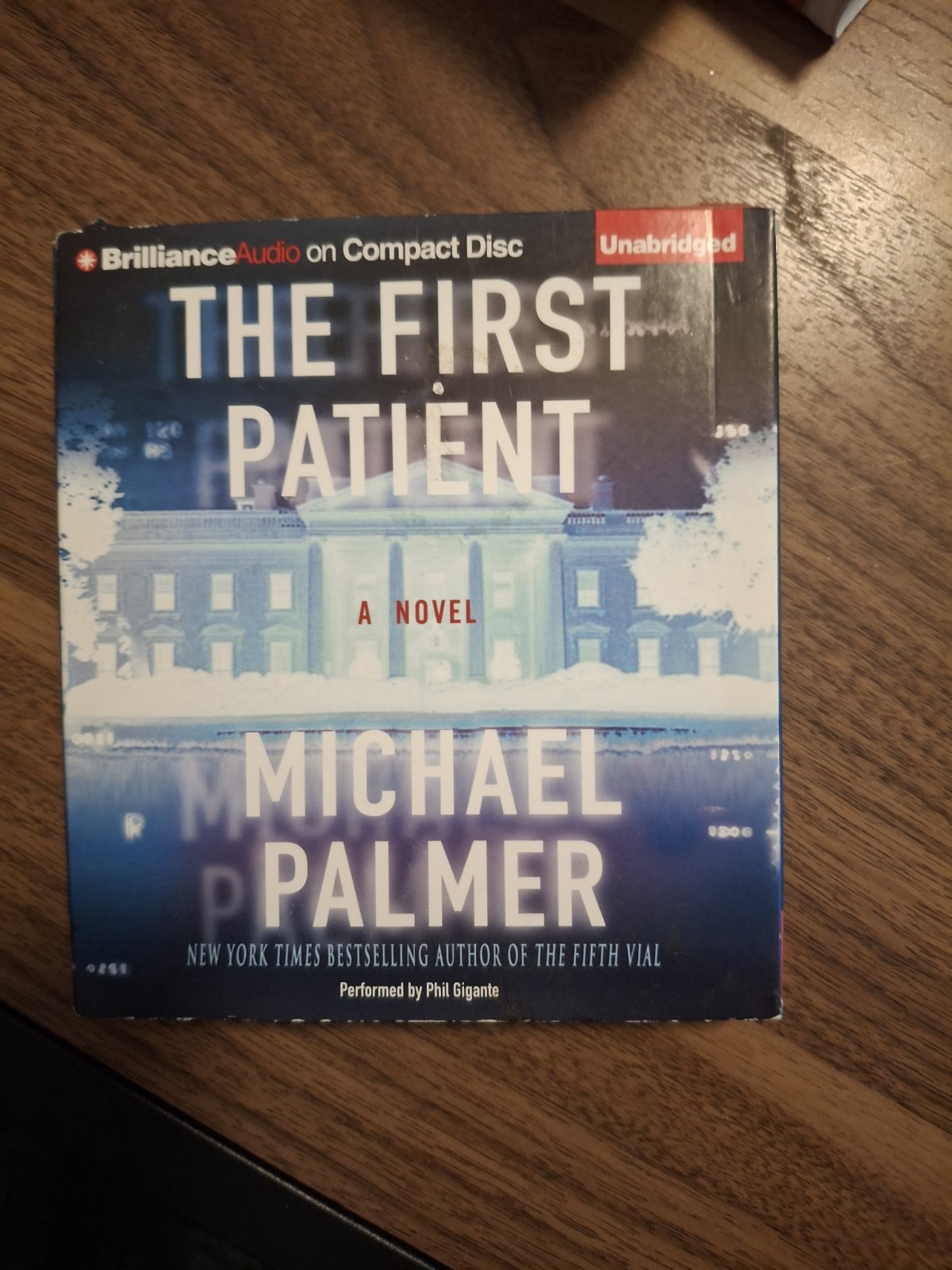 Shelf191 Audiobook~The first patient- Michael palmer- 5 discs