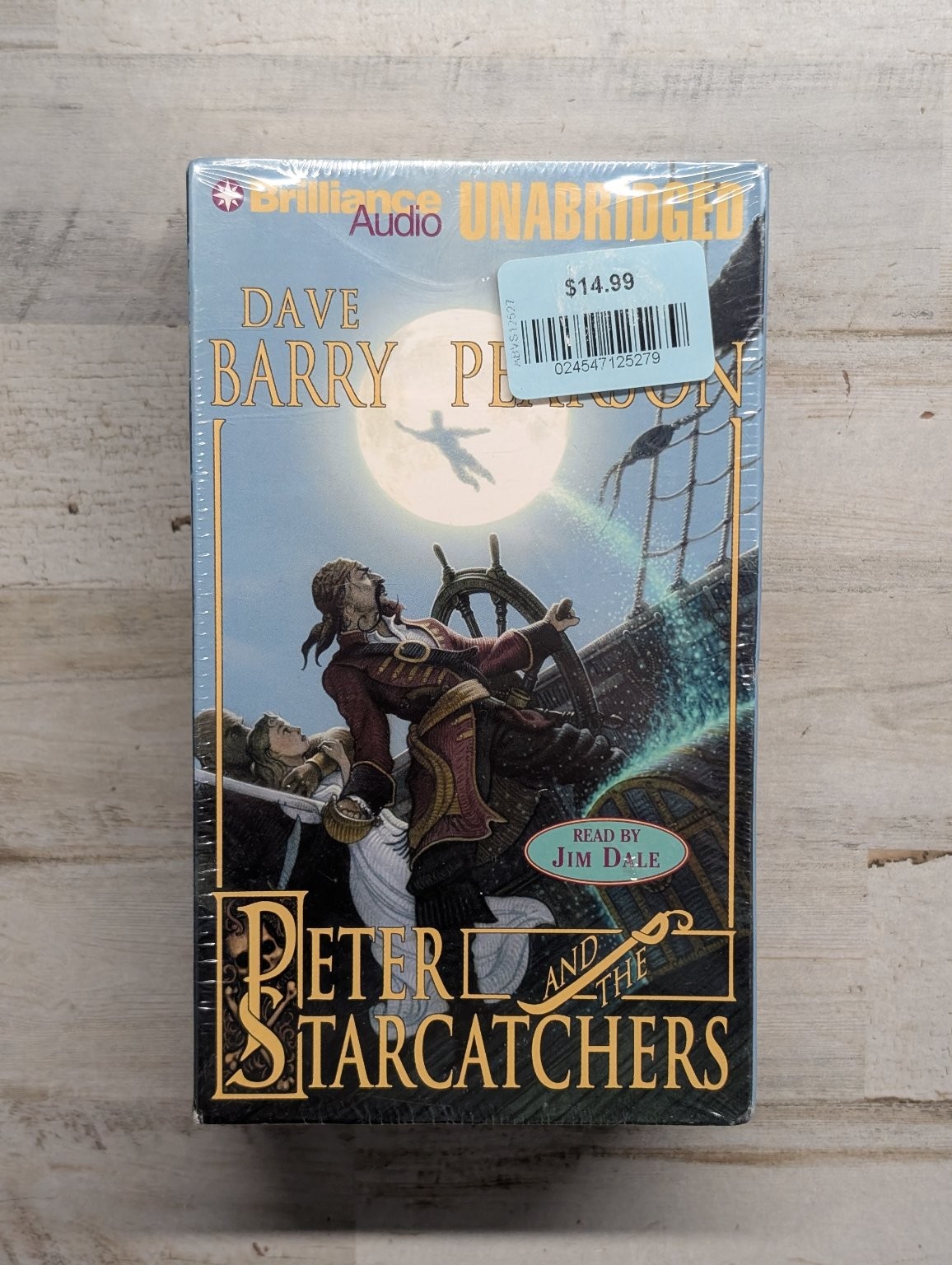 Peter and the Starcatchers by Dave Barry Audiobook Cassettes Unabridged 6 Tapes