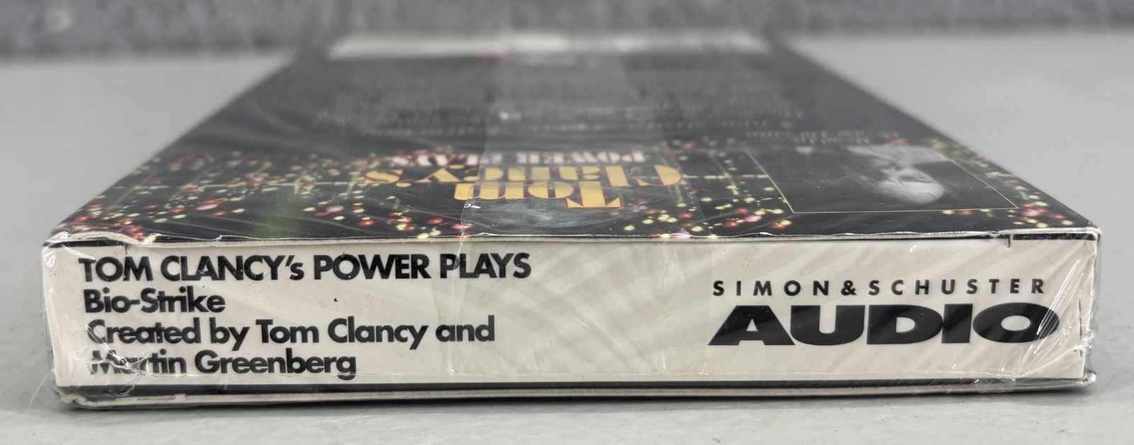 Tom Clancy’s Power Plays Bio-Strike Audio Cassettes New Sealed George DiCenzo
