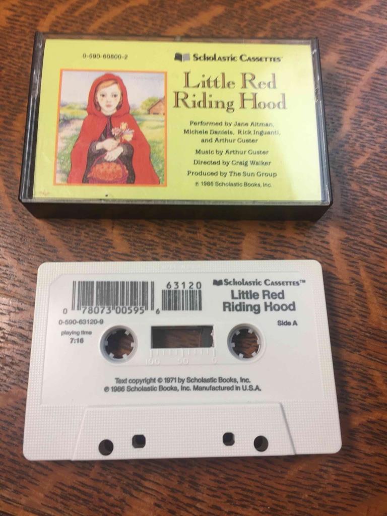 Little Red Riding Hood Cassette Tape ONLY Children’s Audio Book Read Out Loud