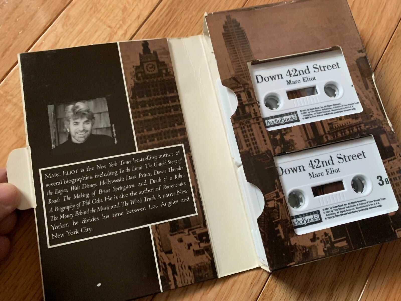 DOWN 42nd STREET: Sex, Money, Culture, and Politics / 4 Cassette tape Audiobook