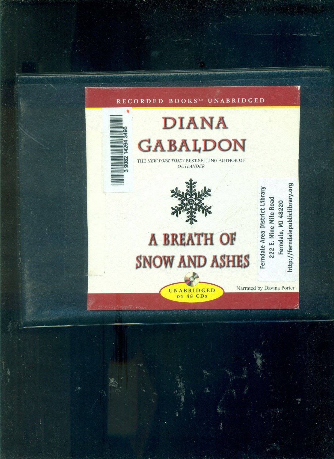A Breath Of Snow & Ashes 48 Discs CD Dragonfly In Amber 33 discs Diana Gabaldon