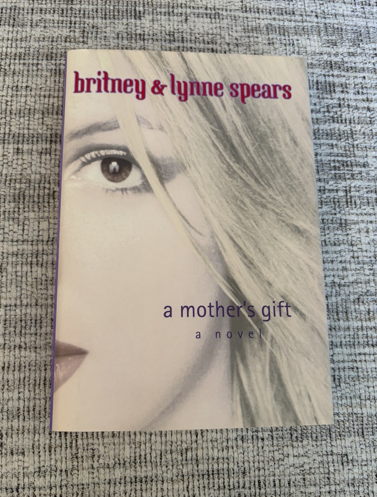 A Mother’s Gift by Britney & Lynne Spears 2001 Hardcover with Dust Jacket