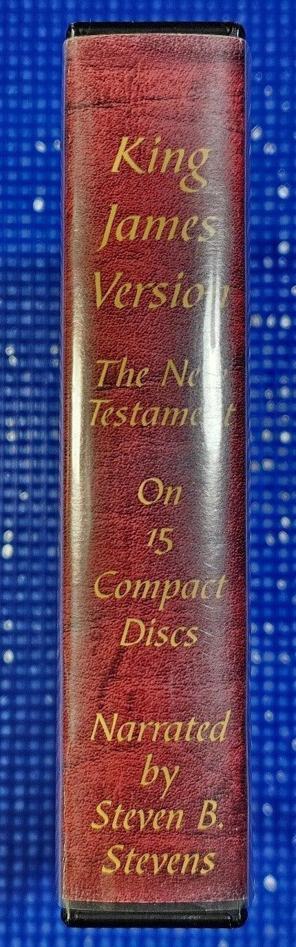 Bible New Testament on 15 Audio CDs King James Version read by Steven B Stevens