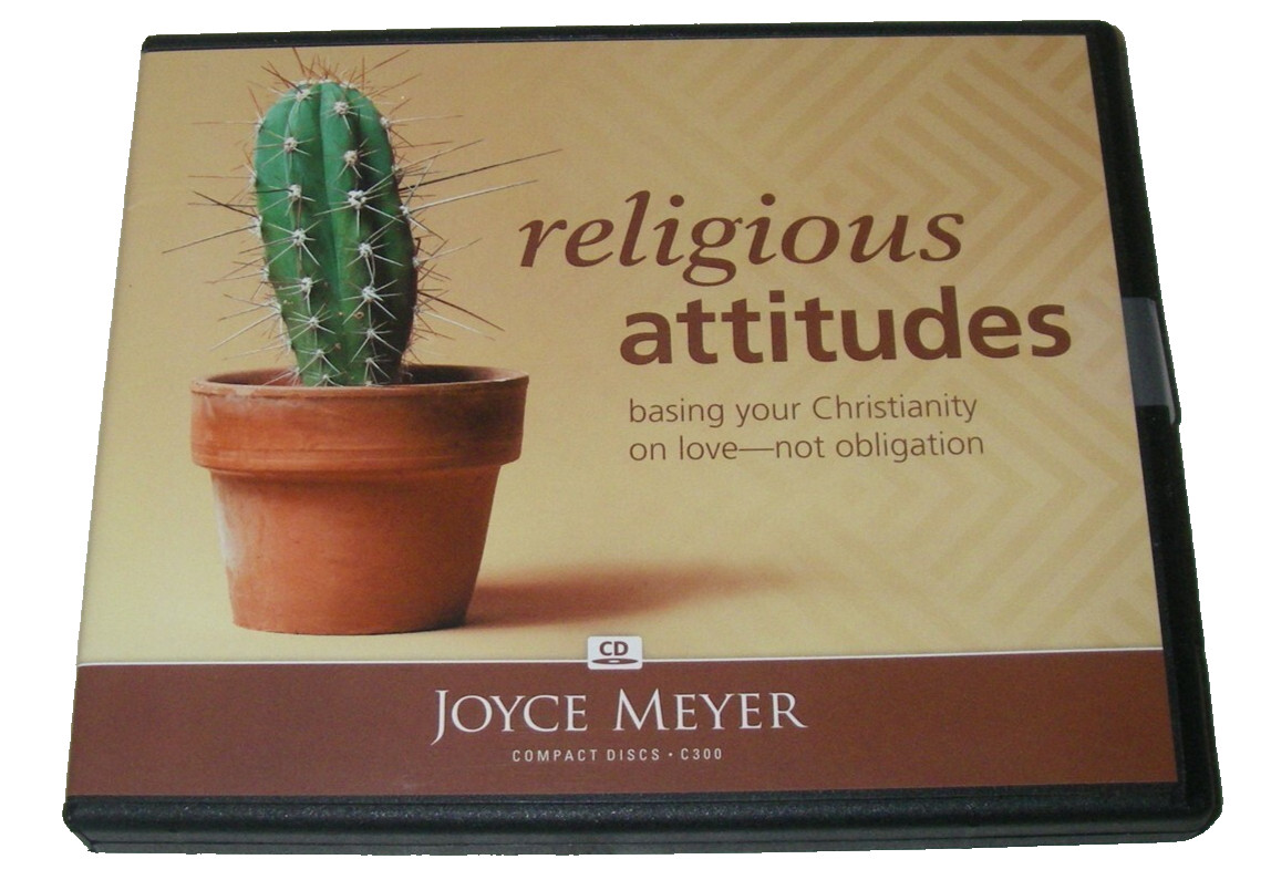 Joyce Meyer Religious Attitudes Basing Christianity On Love Not Obligation CD