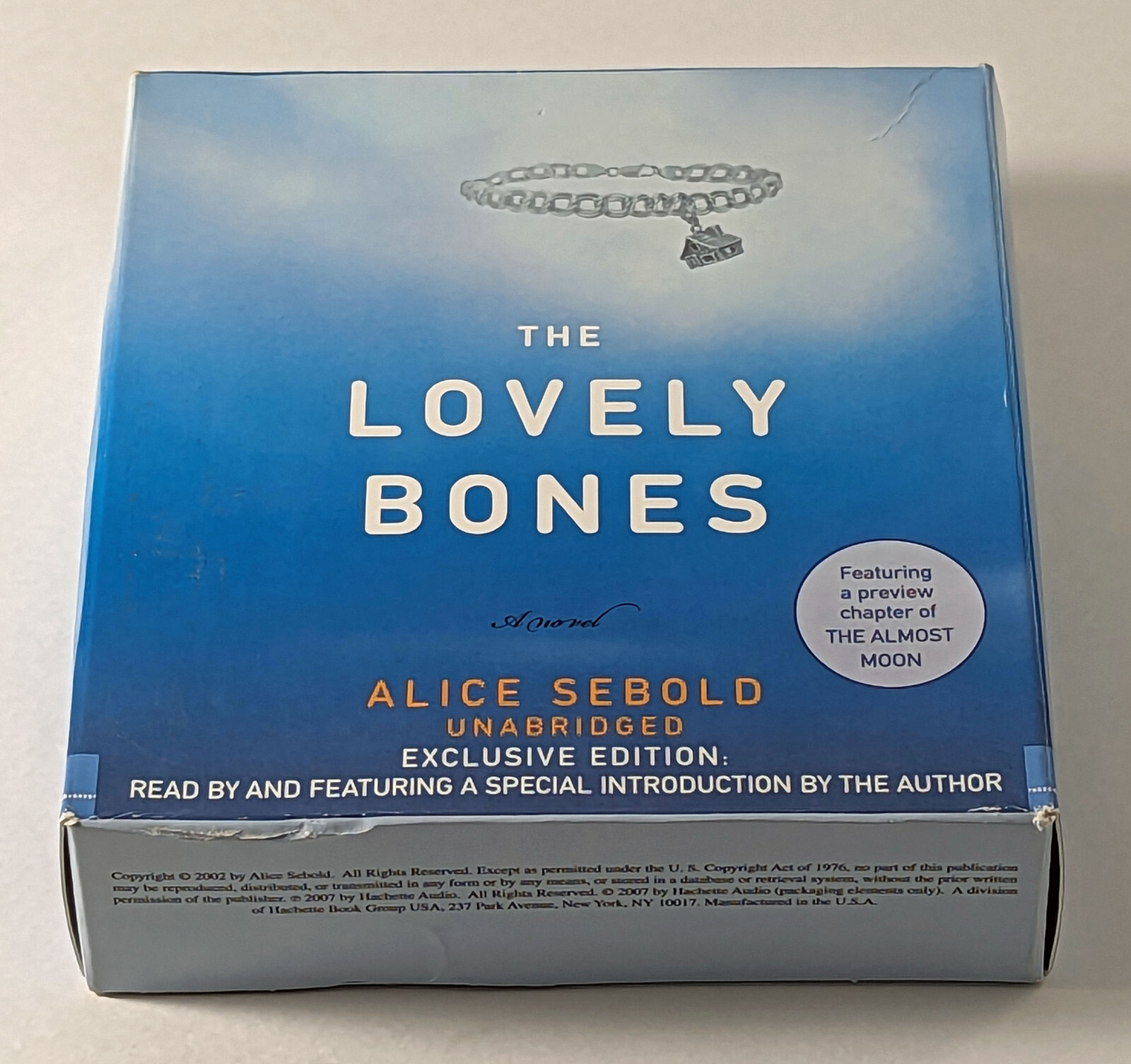 The Lovely Bones Alice Sebold Unabridged Audiobook 9 CD Set EXCLUSIVE EDITION