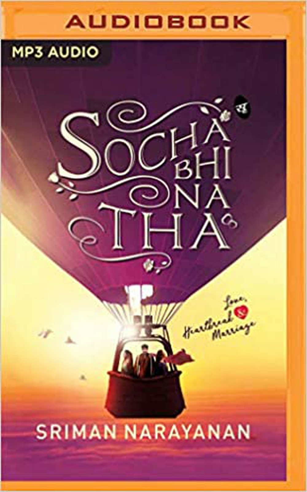 Socha Bhi Na Tha [MP3 CD] Sriman Narayanan and Akshay Sujanani