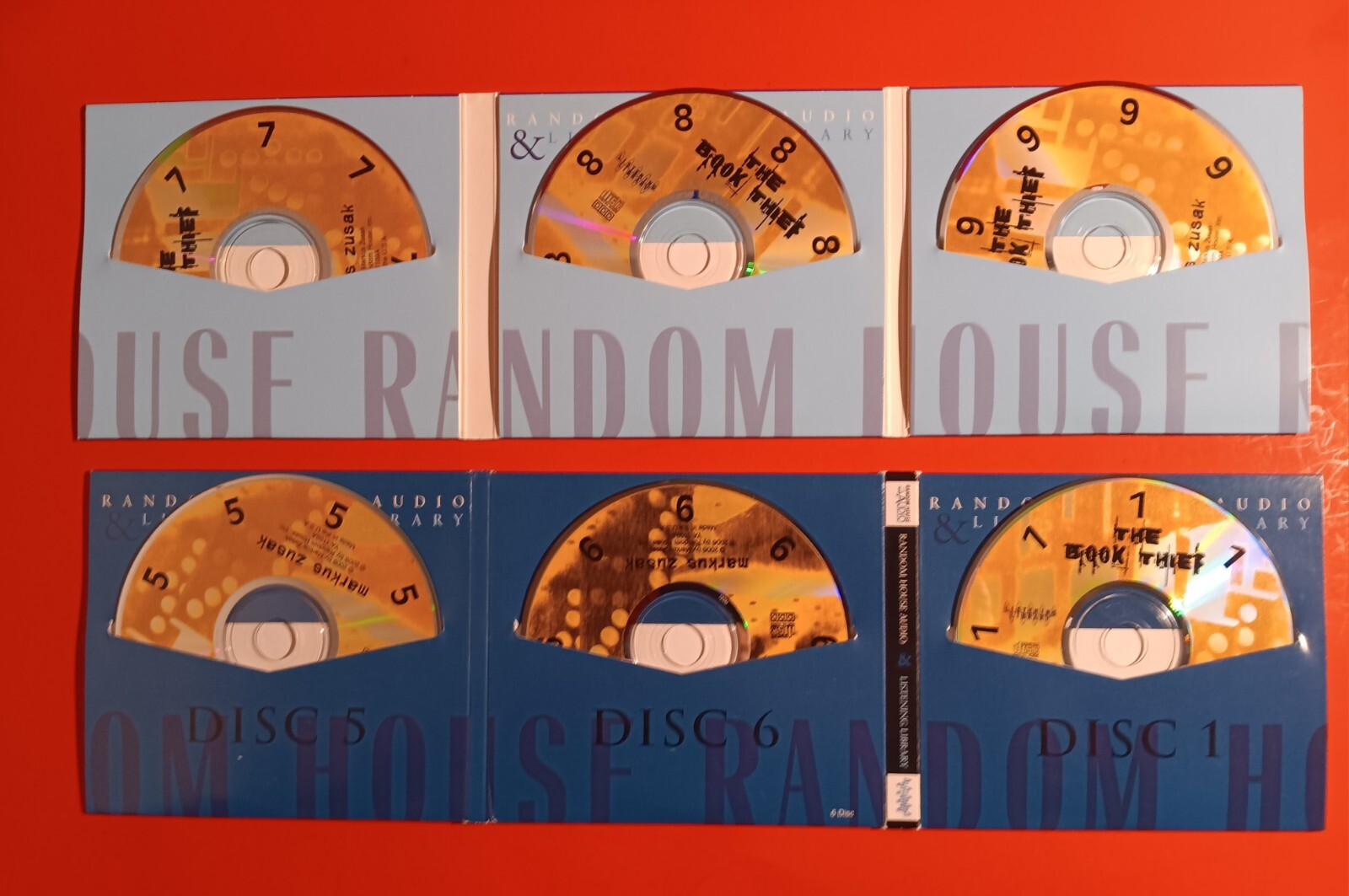 THE BOOK THIEF (AUDIOBOOK 2006) VG++ PLAY TESTED FREE SHIPPING