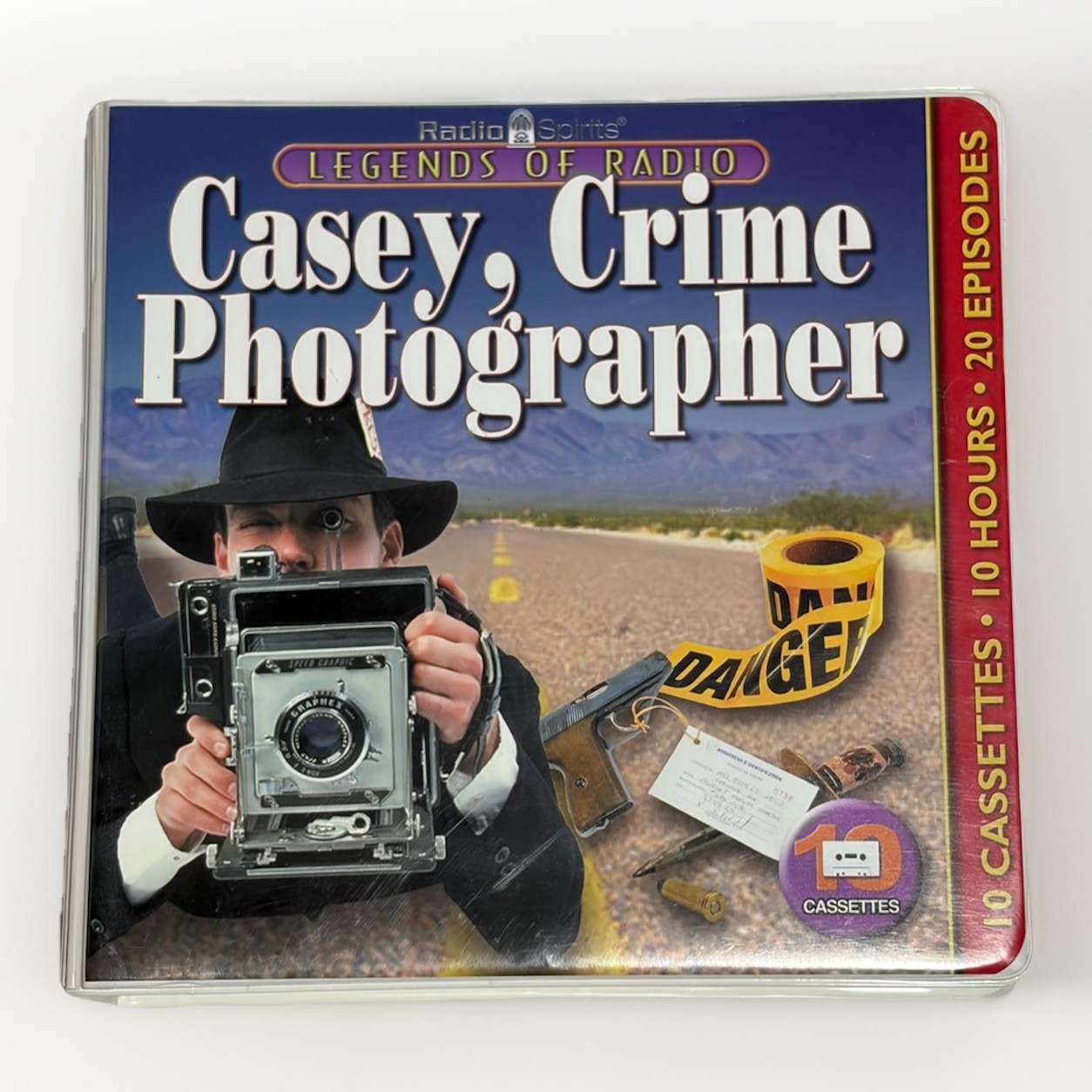 Radio Spirits Legends of the Radio – Casey, Crime Photographer, 10 Cassettes