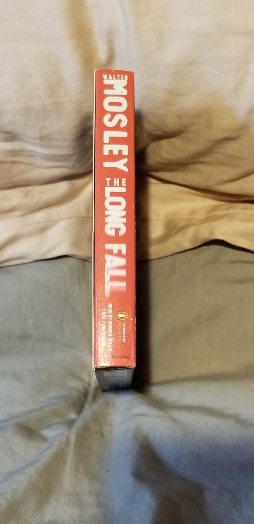 Walter Mosley — THE LONG FALL — Unabridged Audiobook 7 CDs 9 hrs — exclt cond.
