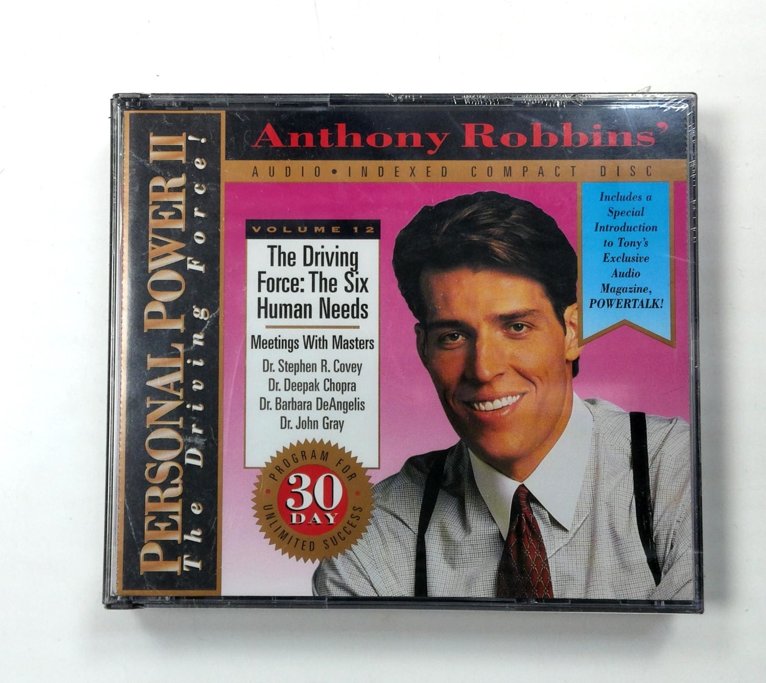 PERSONAL POWER II The Driving Force Vol 12 by Anthony Robbins Audiobook CDs
