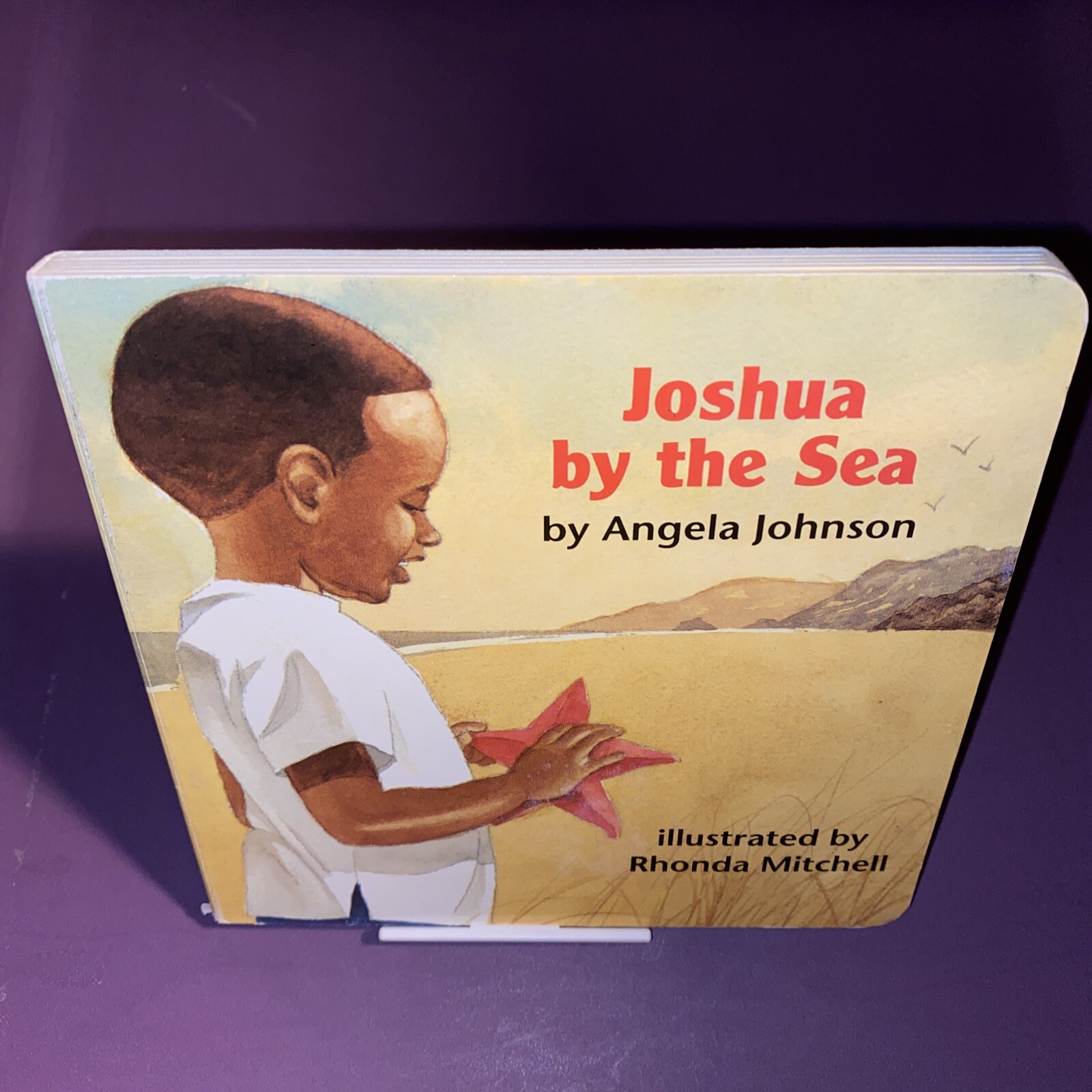 Joshua By The Sea , Board book , Johnson, Angela 12 PAGES FREE SHIPPING