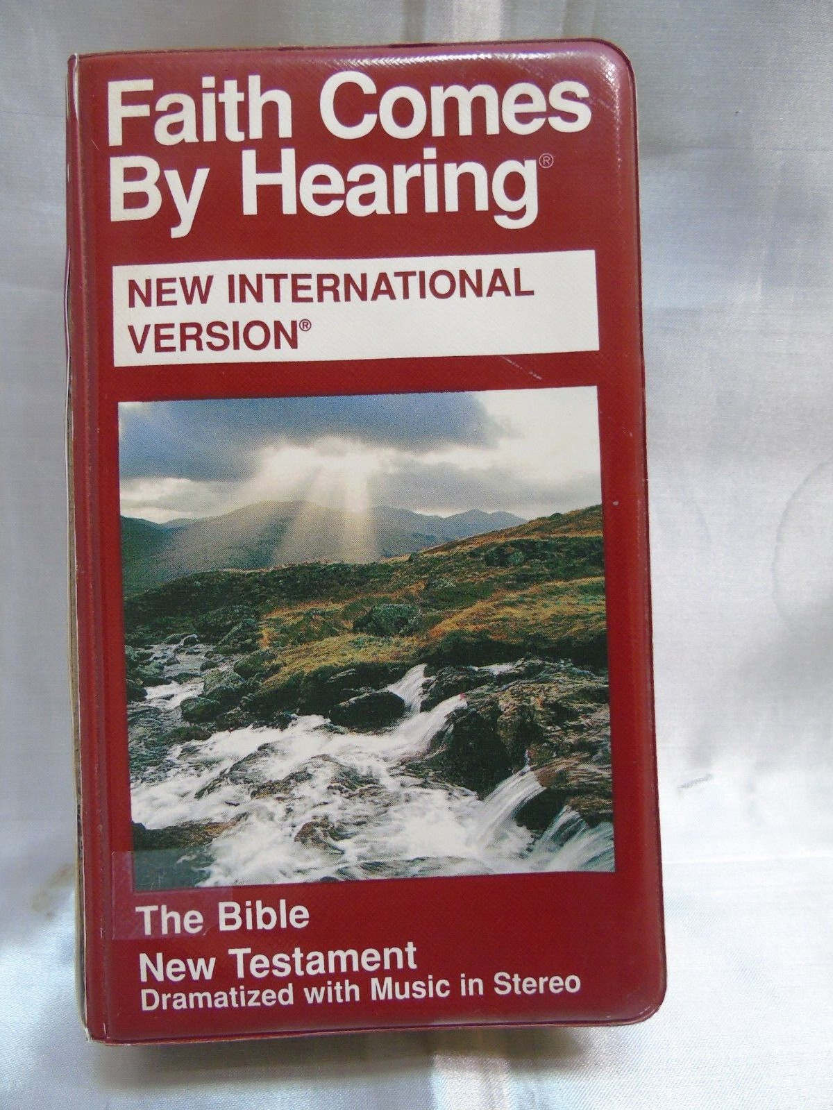 Faith Comes By Hearing — New International Version — New Testament 12 Cassettes