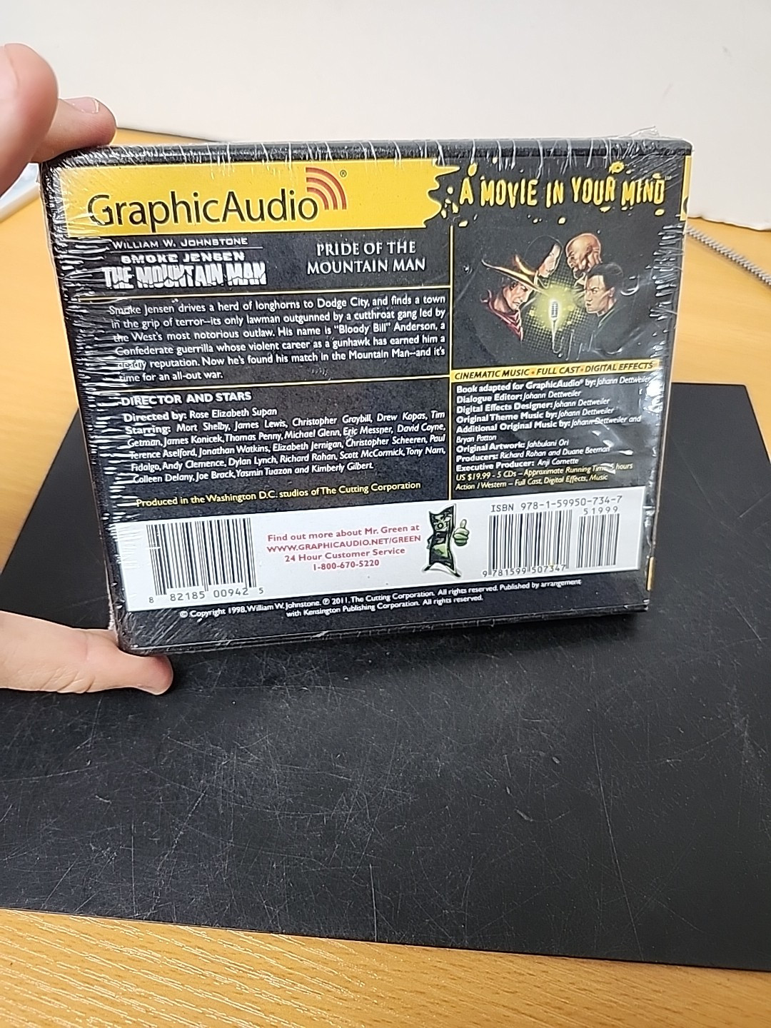 (6) Graphic Audio Last Mtn Man, Duel At Low hawk, Texas Gundown, Hangung…