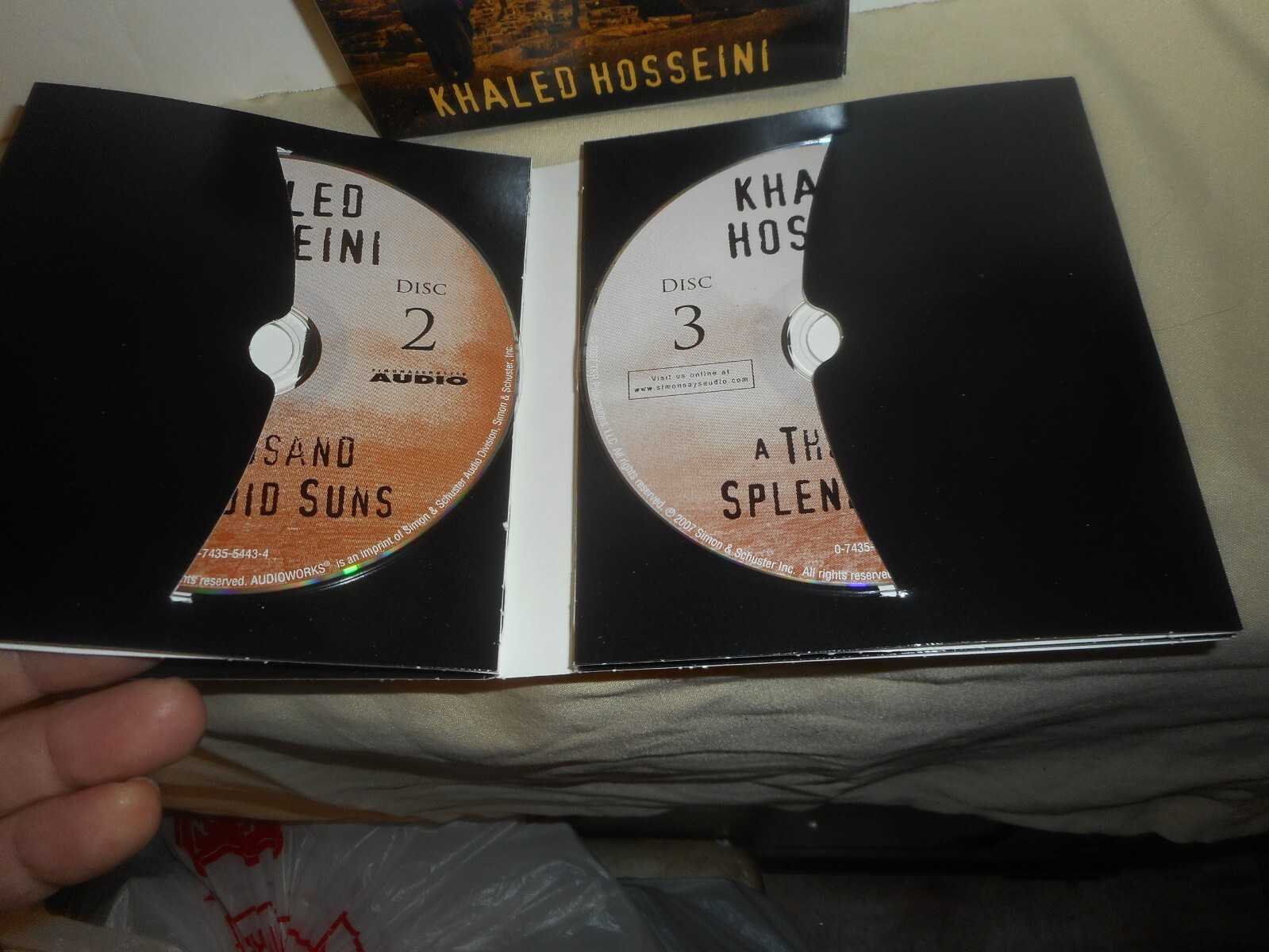 A Thousand Splendid Suns by Khaled Hosseini AUDIOBOOK 5 CD’s Like New
