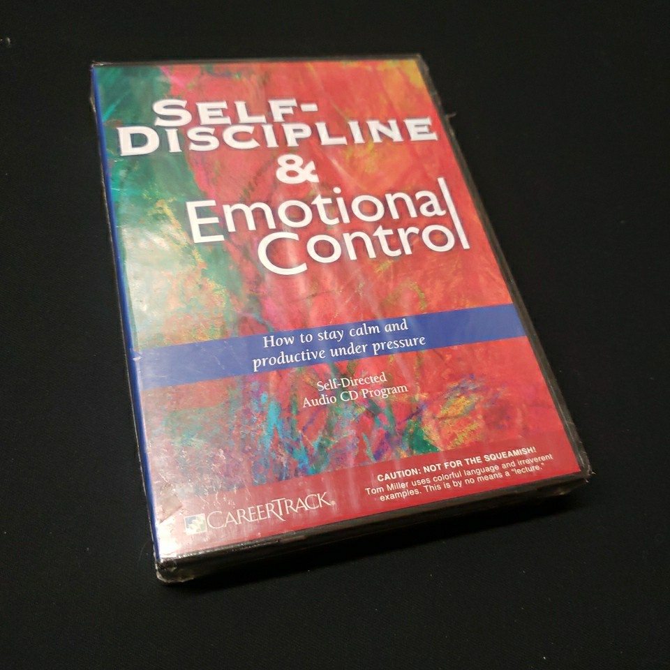 Self-Discipline and Emotional Control (CD Audiobook) Tom Miller 1994 career NEW