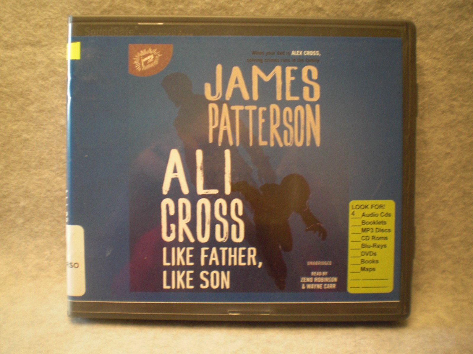 Lot of 5 James Patterson CD Audiobooks — Hush, Blindside. The Noise and More!