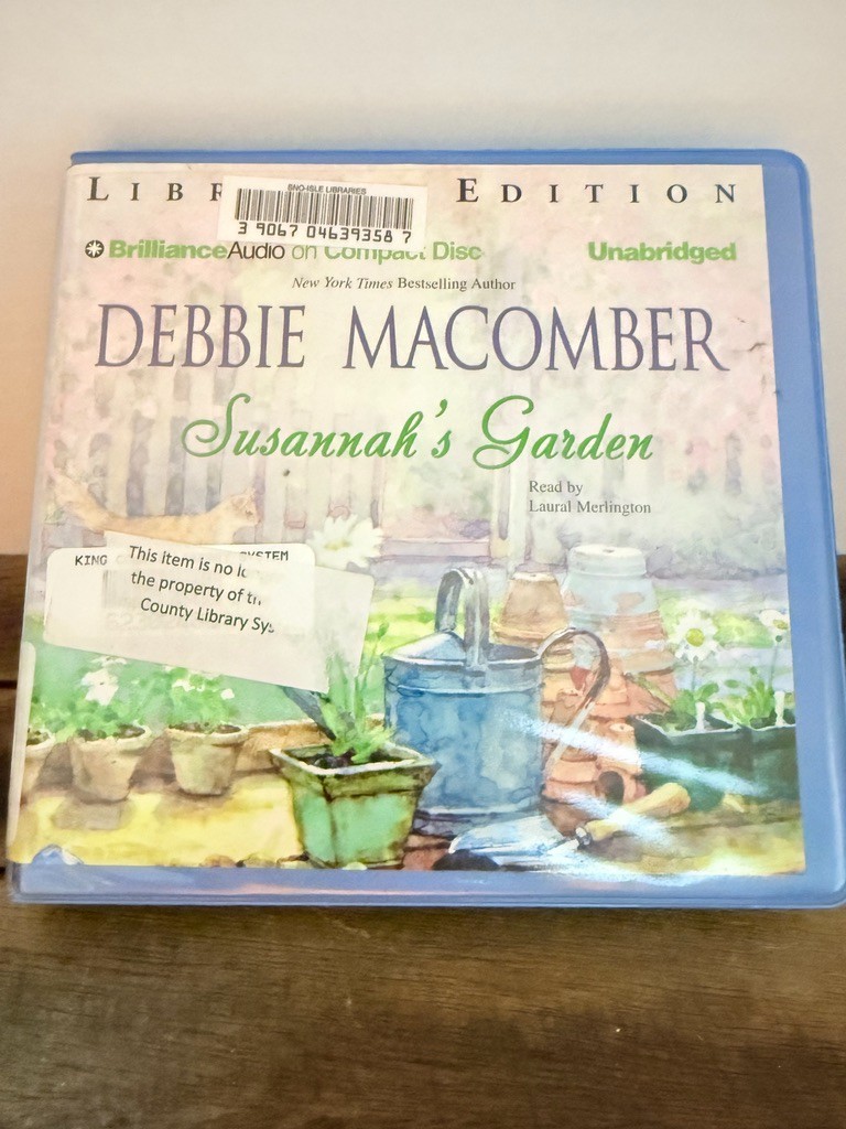 Susannah’s Garden by Debbie Macomber Audiobook CD Unabridged Library Ed