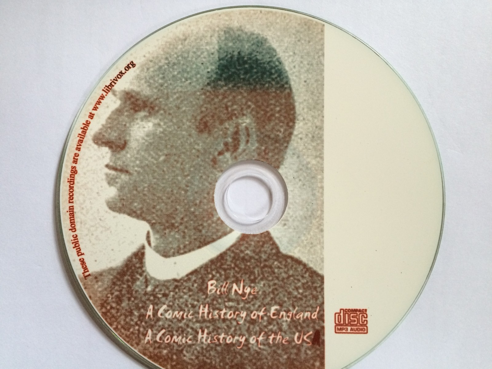 Bill Nye / A Comic History of England & USA — Unabridged Audiobook Mp3 CD 9+hrs