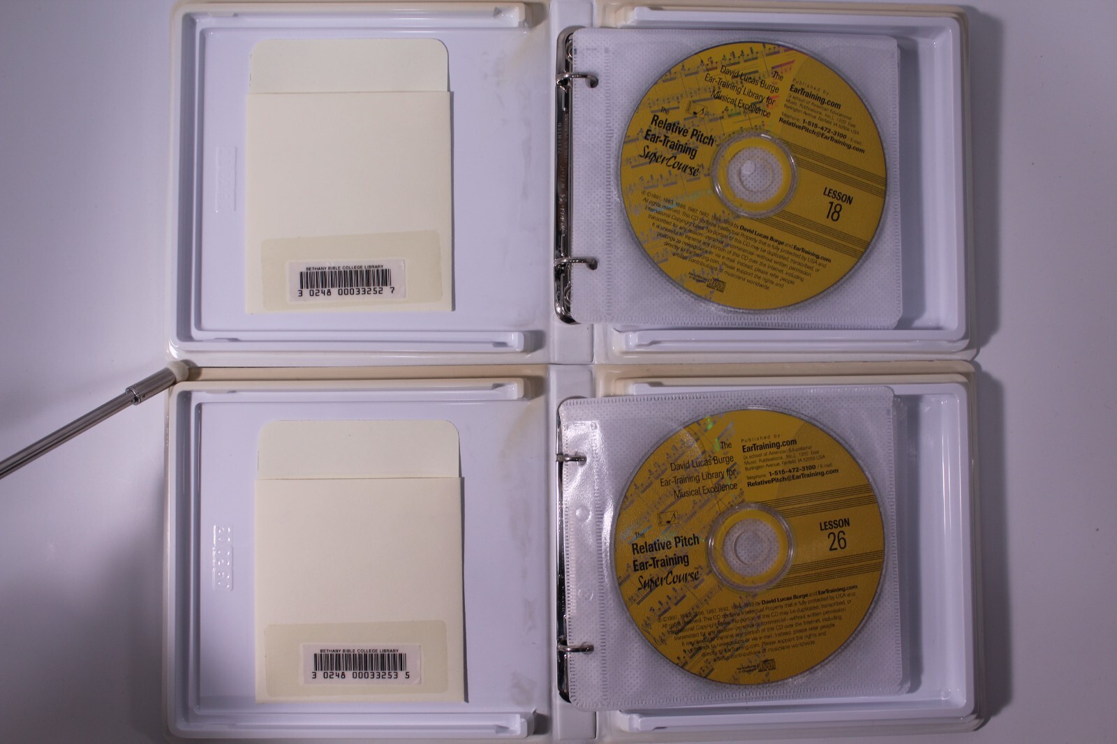 Relative Pitch Ear Training SuperCourse David Lucas Burge CD 1 to 41 Ex Library
