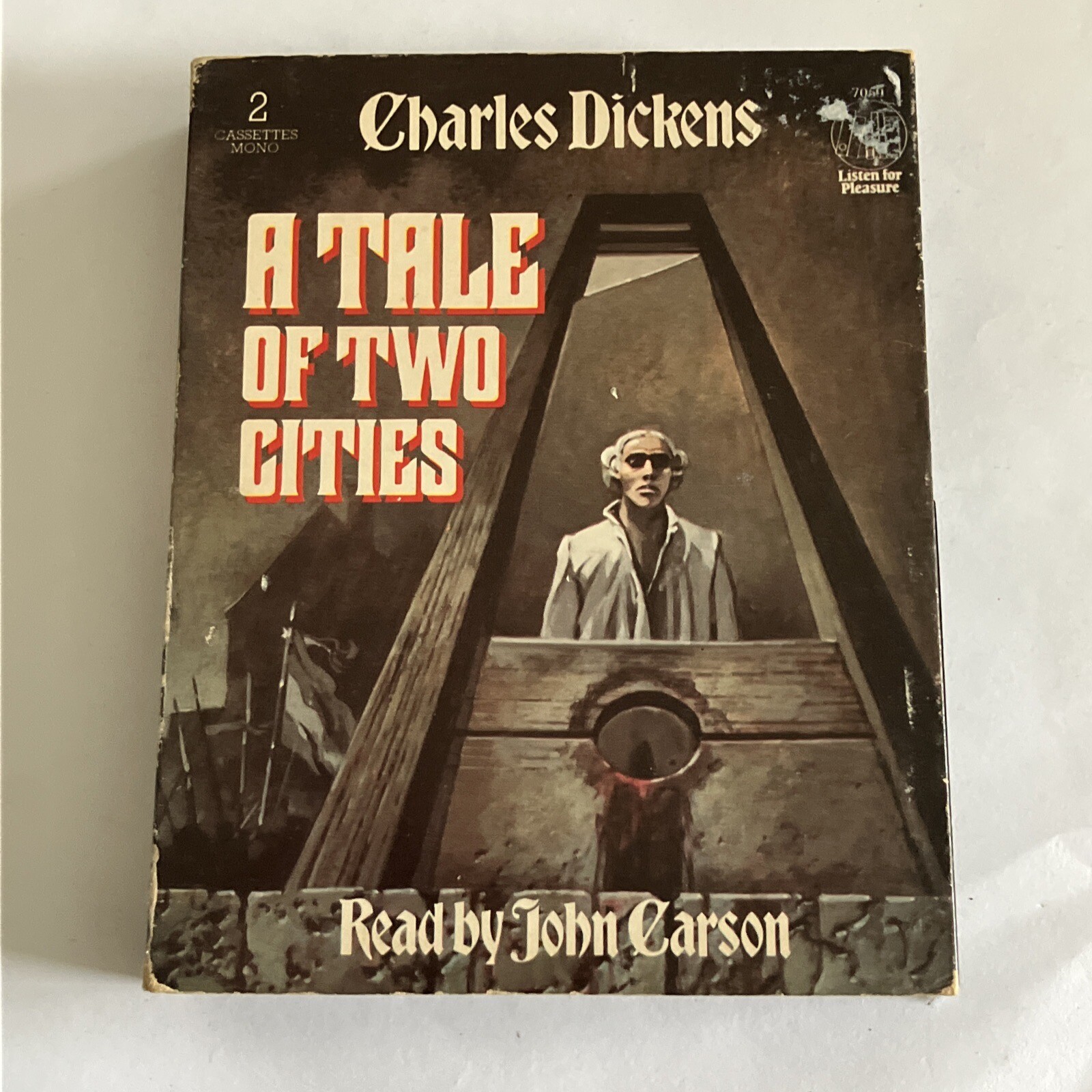 Charles Dickens / John Carson- A Tale of Two Cities — 2 x Cassette Audiobook