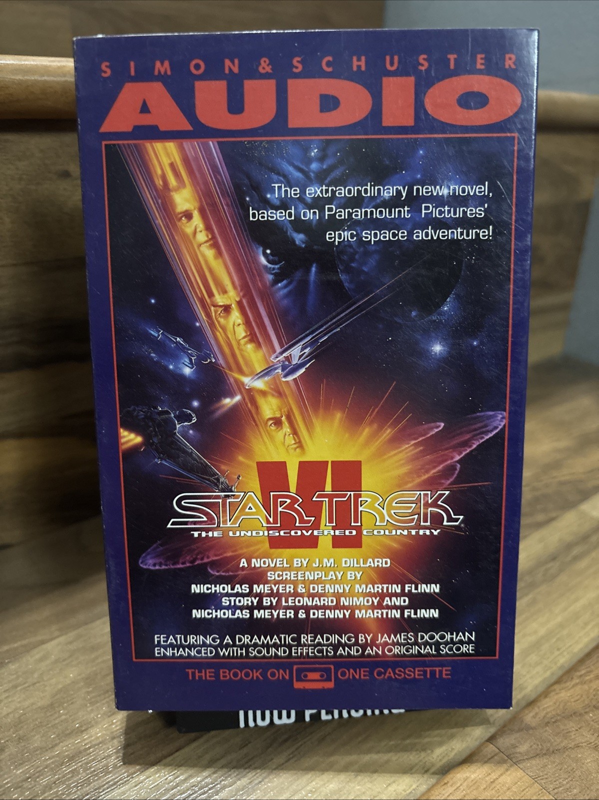 Star Trek VI Undiscovered Country Audio Book Casette James Doohan 1992