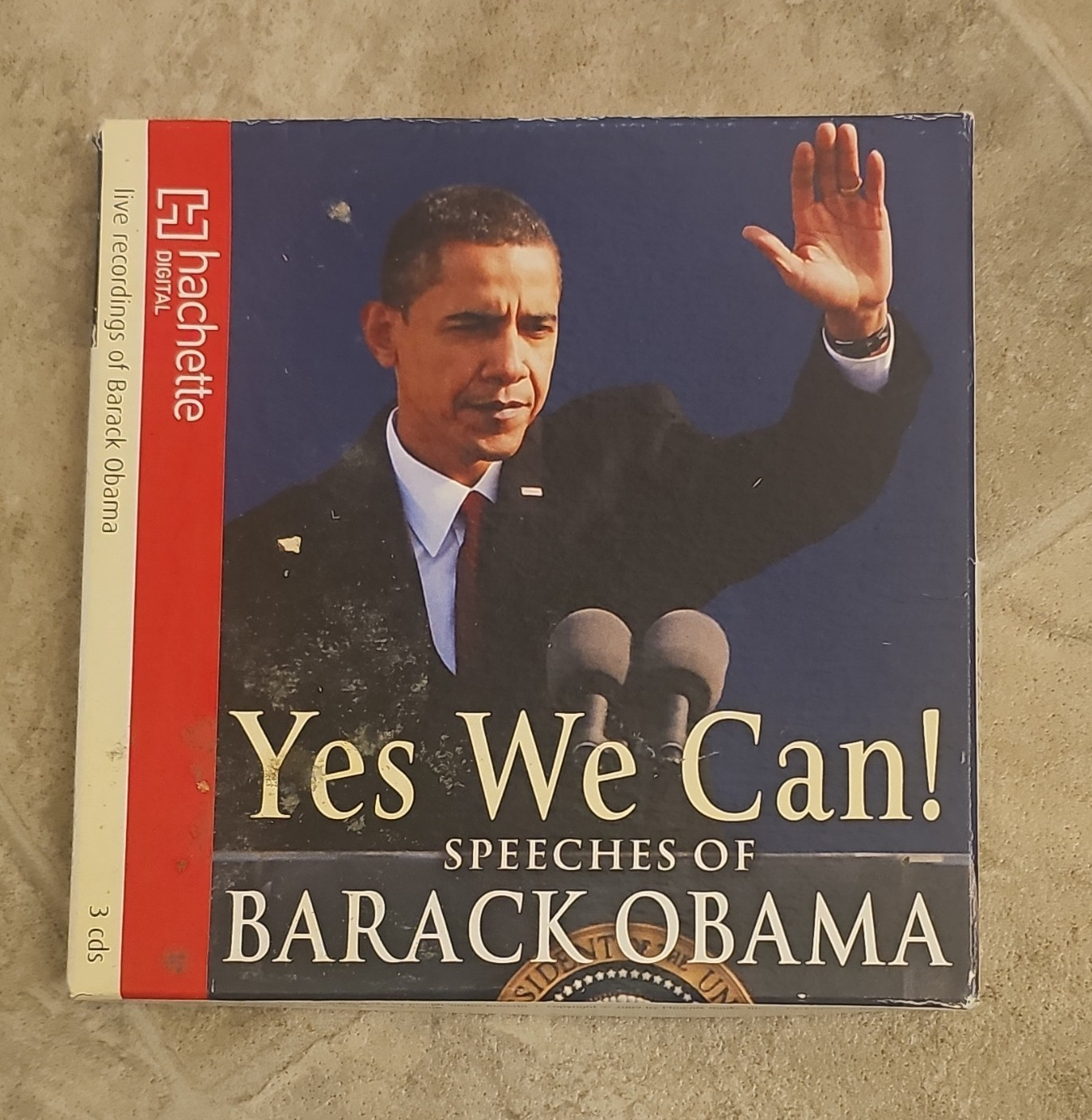 Yes We Can! Barack Obama Audiobook CD 3 Discs Hachette Digital Politics History